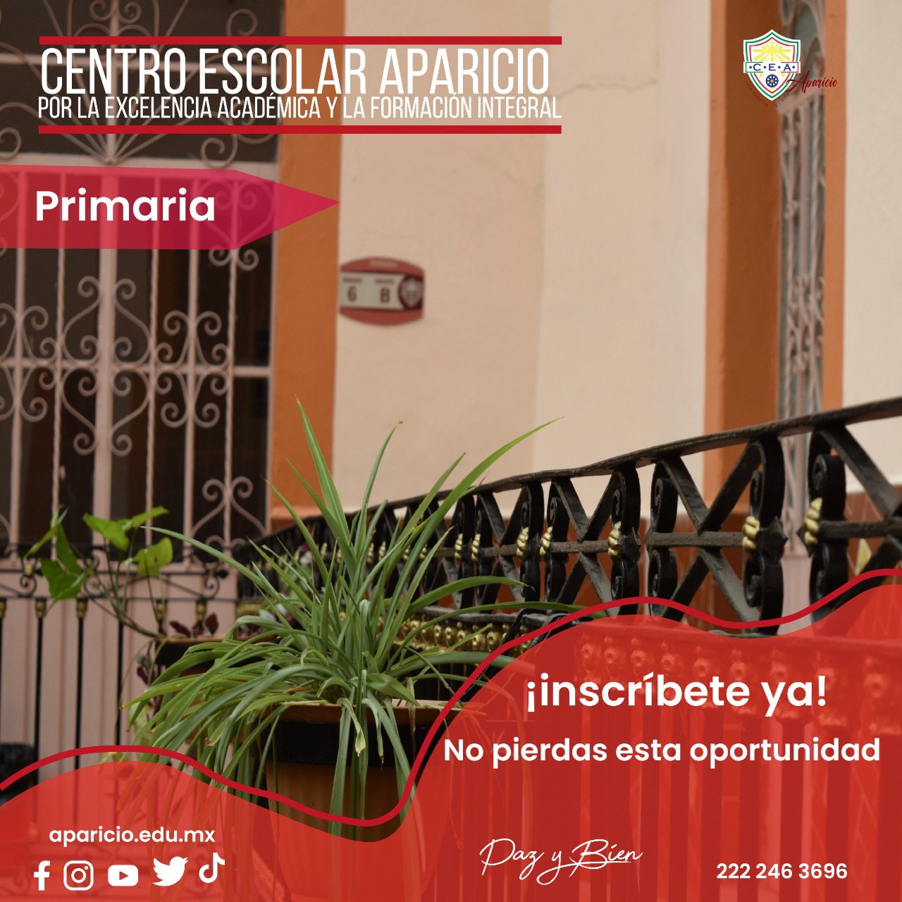 Aún Estás A Tiempo… ¡Inscríbete! 2022|Centro Escolar Aparicio