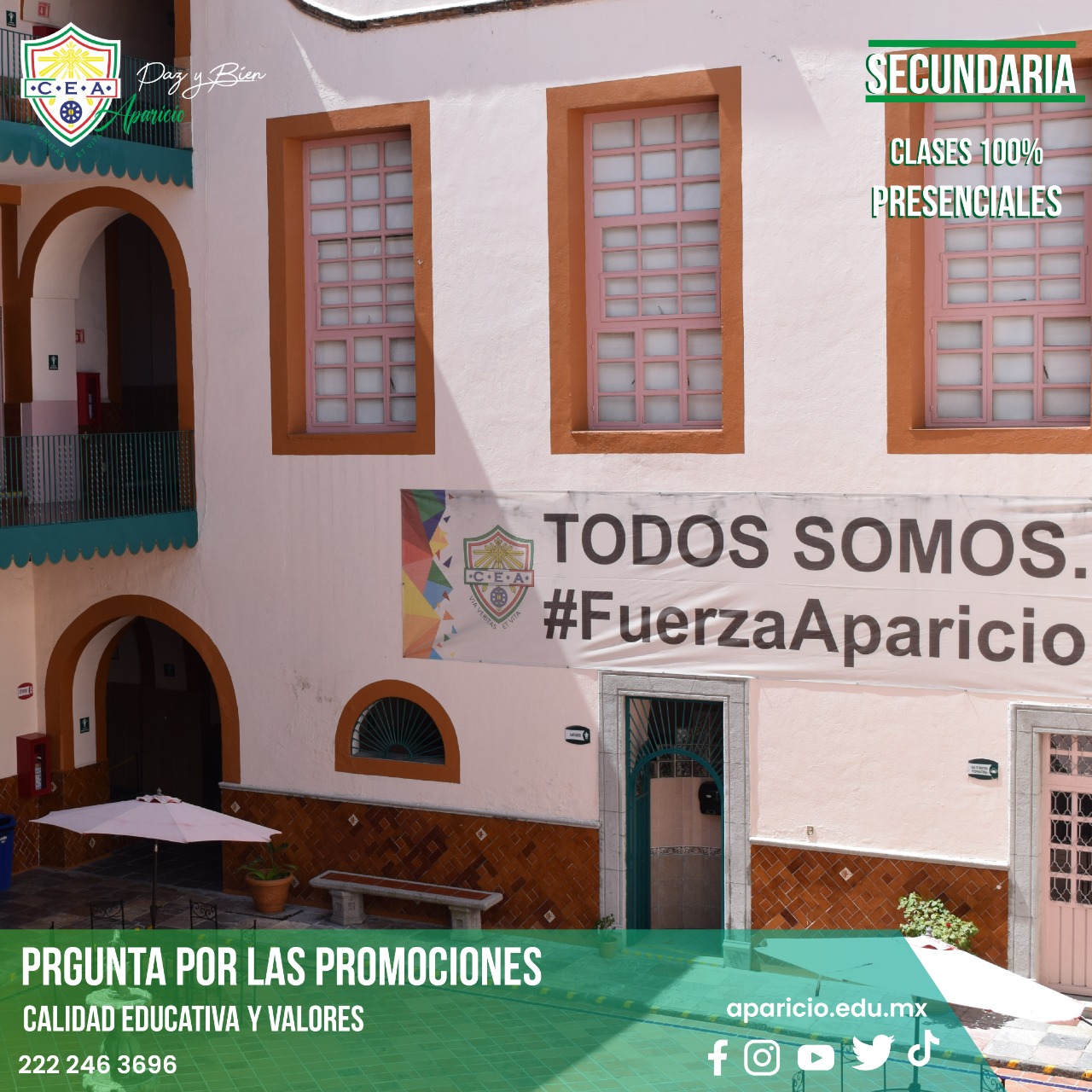 Aún Estás A Tiempo… ¡Inscríbete! 2022|Centro Escolar Aparicio