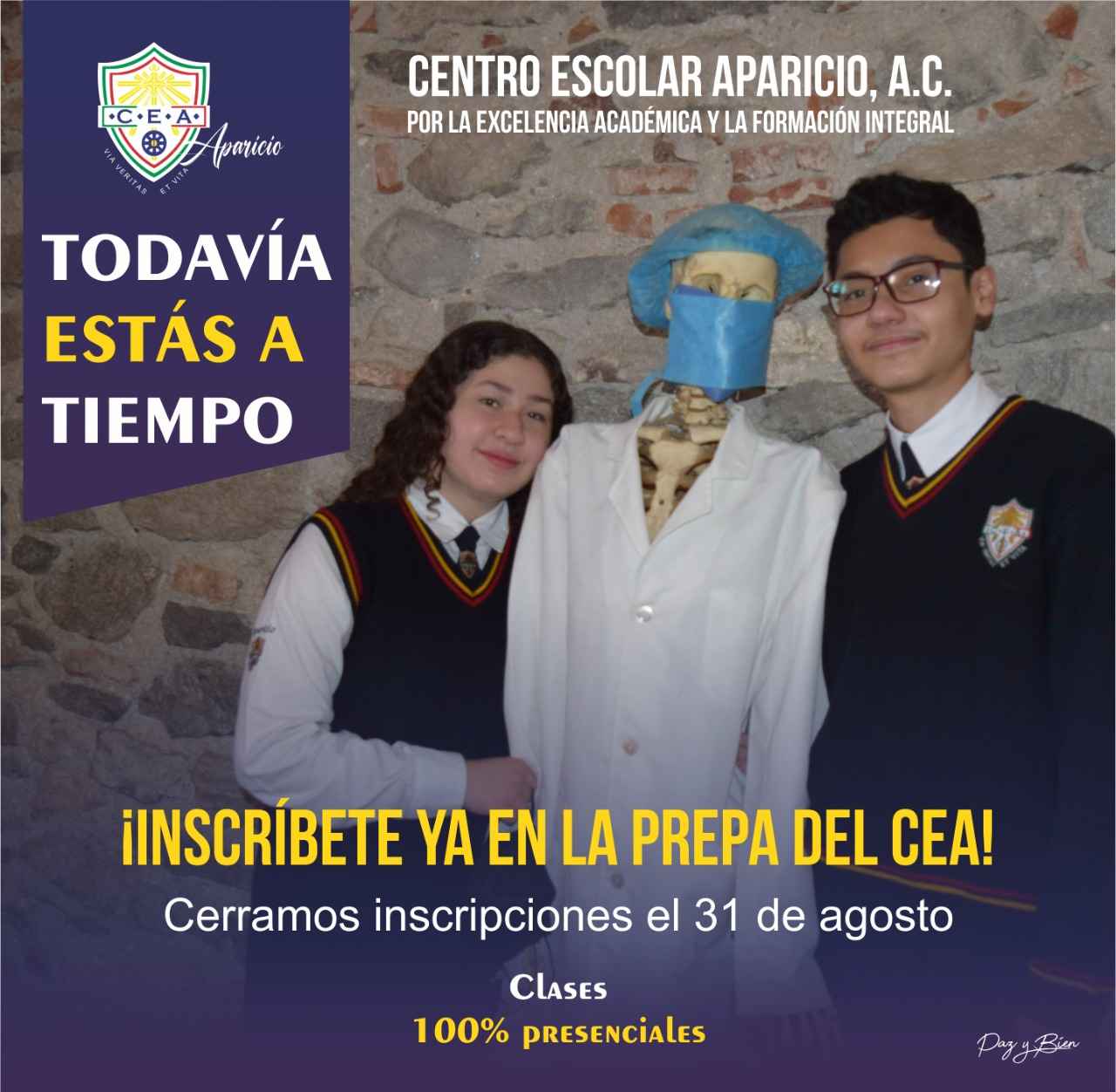 Inscríbete En La Prepa, Todavía Estás A Tiempo|Centro Escolar Aparicio