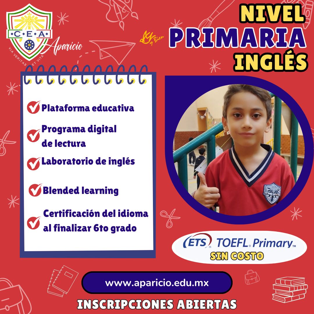 Certificación TOEFL Primary para Alumnos de Educación Primaria 25-26