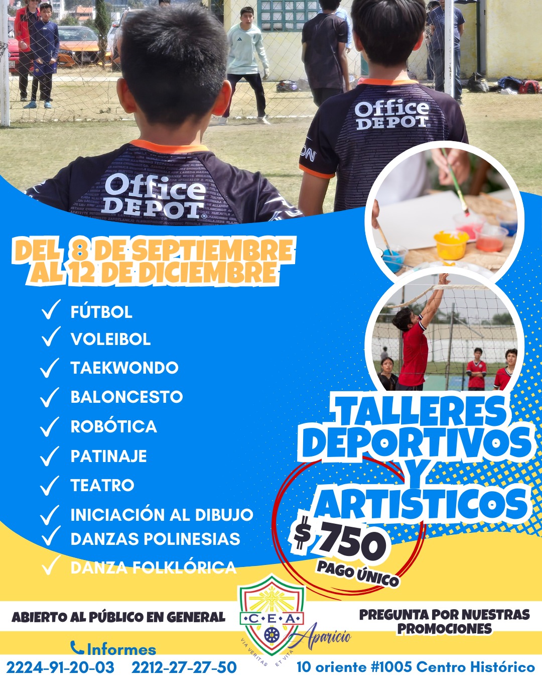 Talleres Extraescolares Otoño-Invierno 2025